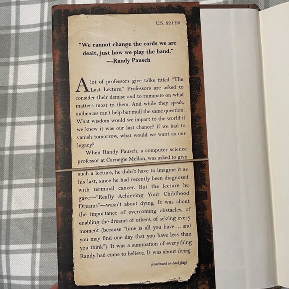 The Last Lecture - a Book by Randy Pausch - Picture 2 of 5